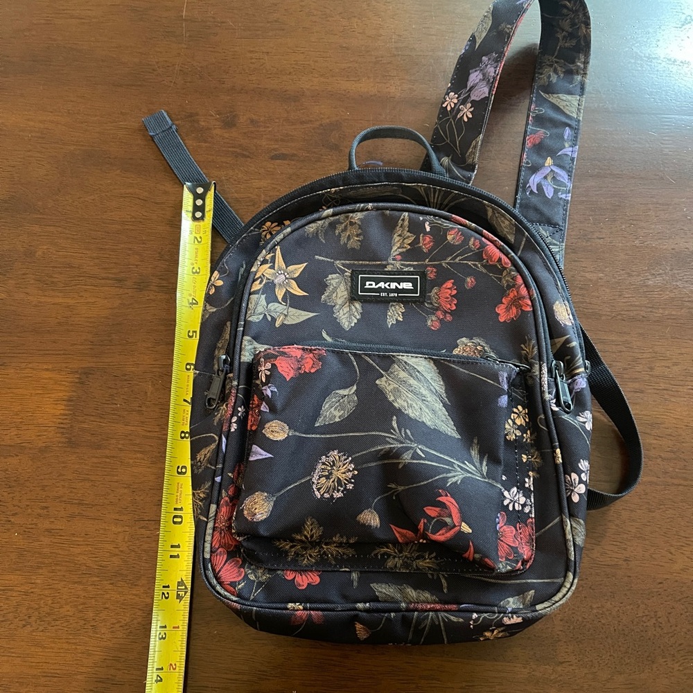 Dakine Black Floral Backpack